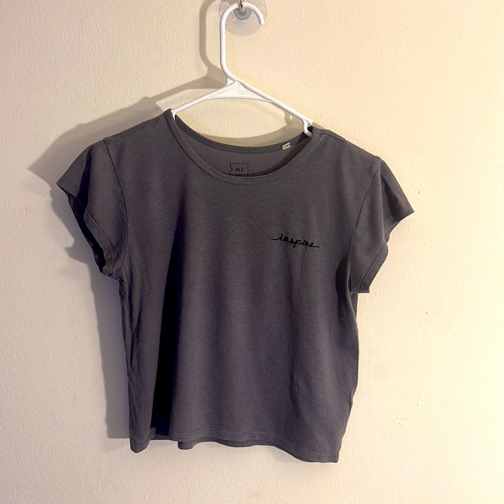 “Inspire” Crop Tee